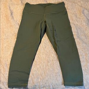 Prana Olive Green Capri Leggings